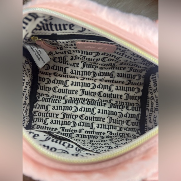 Juicy Couture Faux Fur Taffy Satchel NWT - Picture 7 of 8